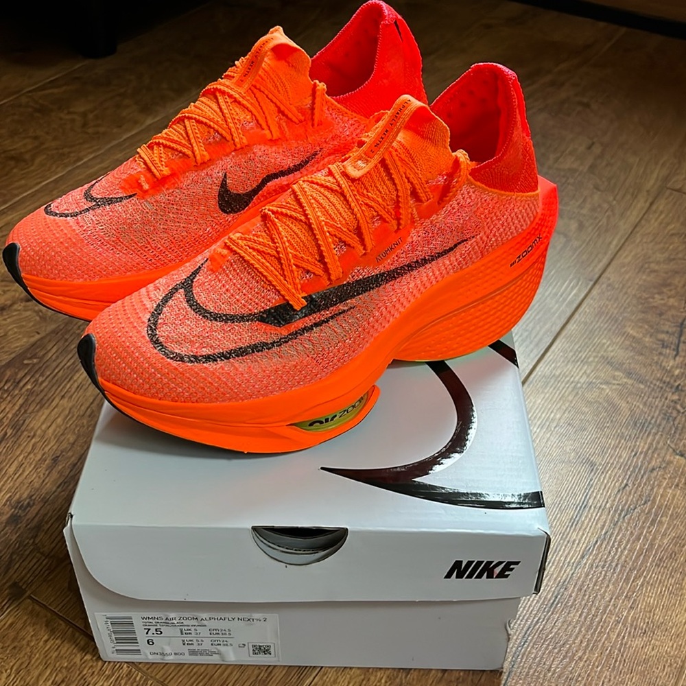 NEW IN BOX Nike Alpha Fly Next% 2 size 7.5